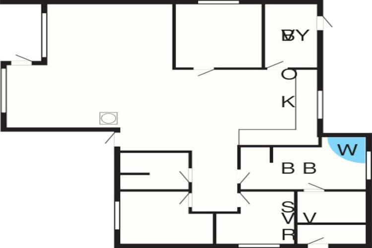 8 Person Holiday Home In Fan Fanø Dış mekan fotoğraf